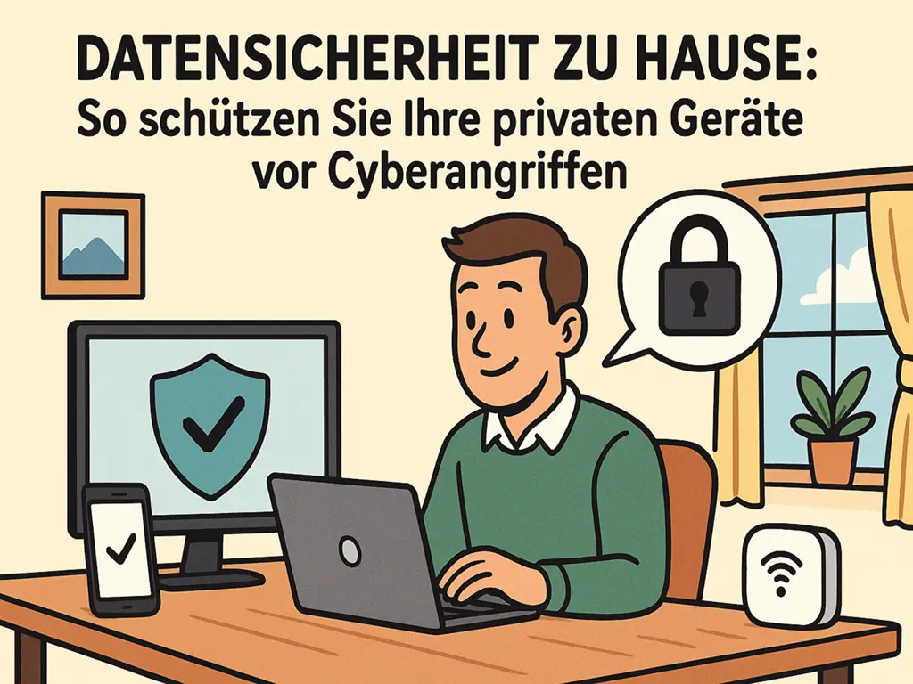 Datensicherheit zu Hause: So schützen Sie Ihre privaten Geräte vor Cyberangriffen