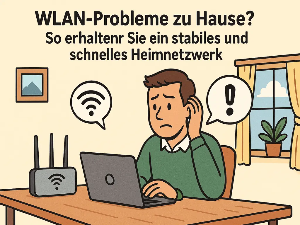 WLAN-Probleme zu Hause? So erhalten Sie ein stabiles und schnelles Heimnetzwerk