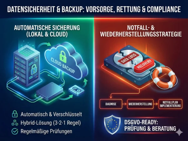 Warum Backups für Arztpraxen und Handwerker überlebenswichtig sind